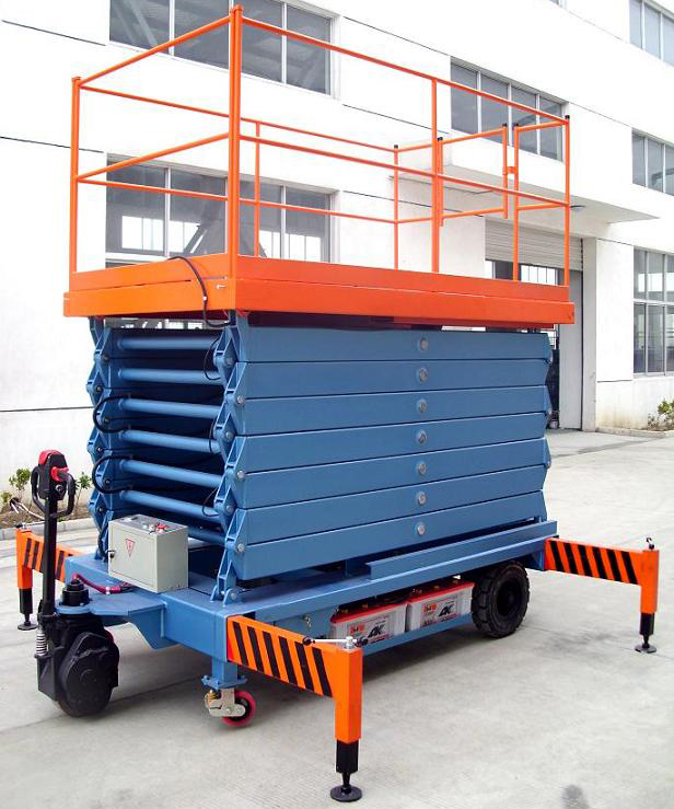 运城助力行走剪叉式高空作业平台